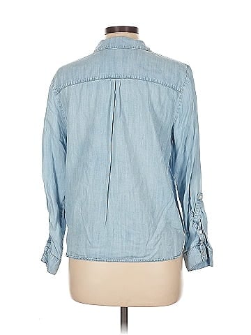 Soft Joie 3/4 Sleeve Button-Down Shirt (view 2)