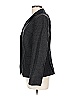 Akris Punto Gray Black Wool Blazer Size 12 - photo 4