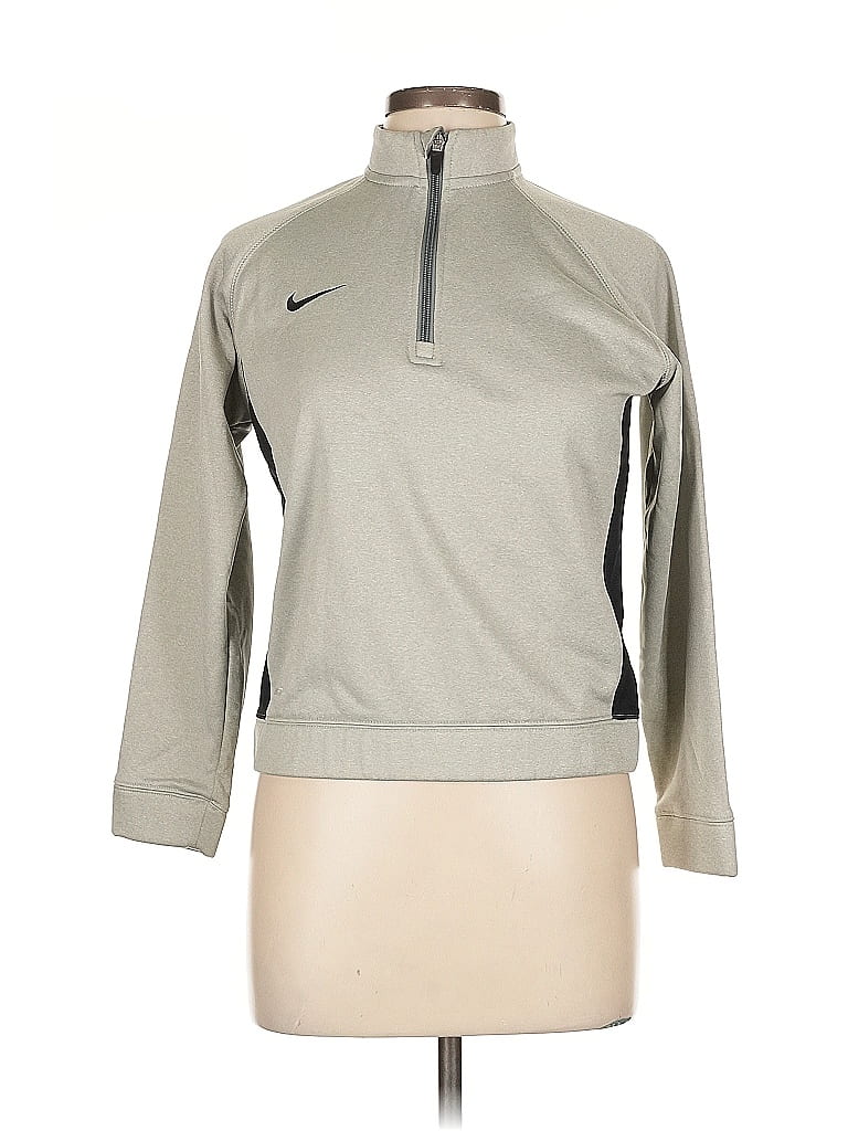 Pre-owned Nike Pullover Sweater In Gray