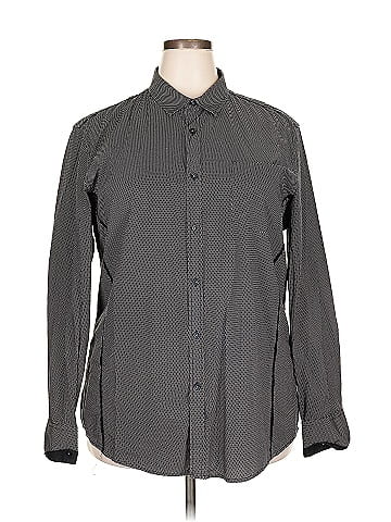 INC International Concepts Long Sleeve Button-Down Shirt (view 1)