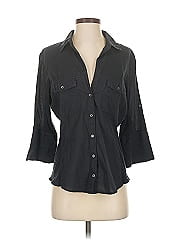 James Perse 3/4 Sleeve Button Down Shirt