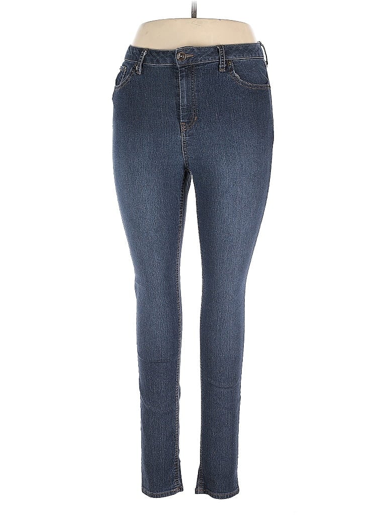 Pre-owned Natural Reflections Jeans In Blue