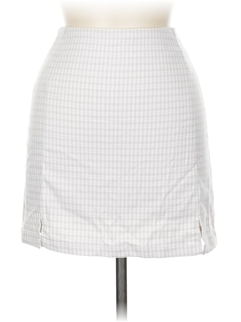 Pre-owned John Galt Casual Skirt In White