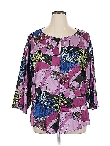 Sunny Leigh 3/4 Sleeve Blouse (view 1)