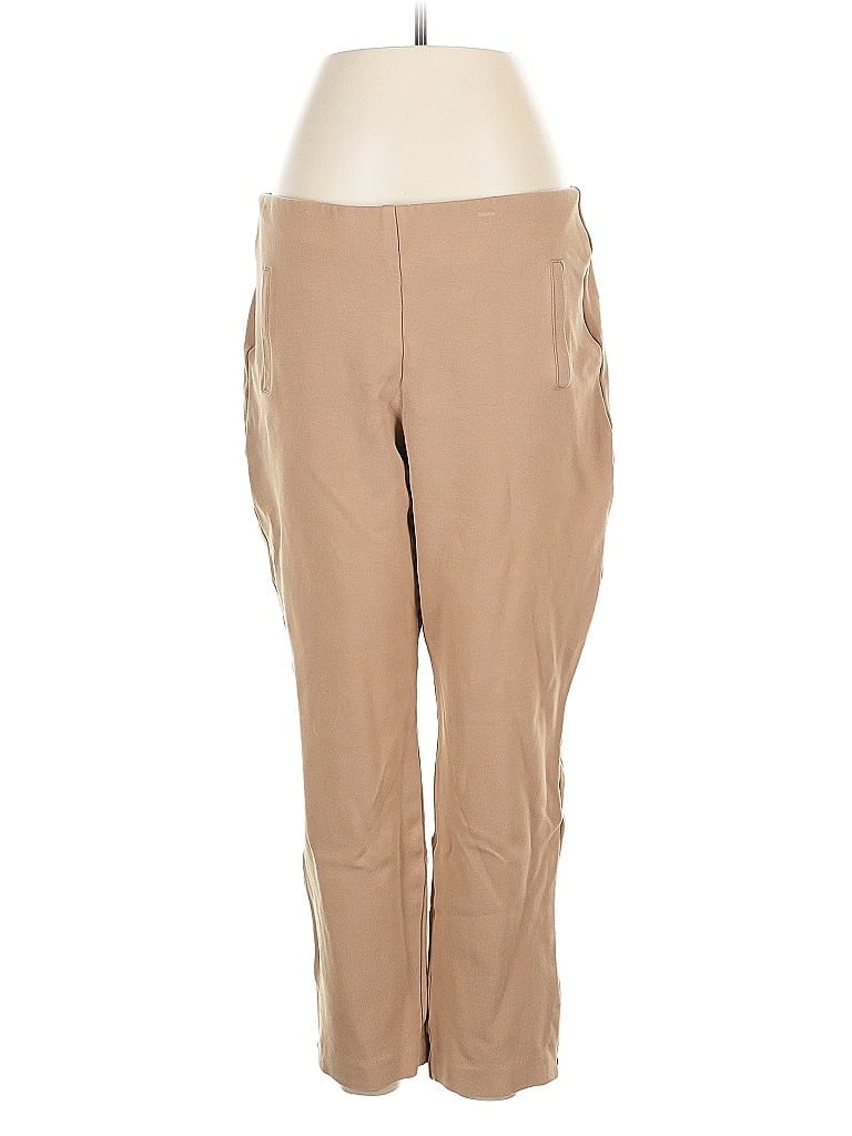 Pre-owned Chico's Khaki Pant In Brown