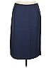 Le Suit 100% Polyester Solid Blue Formal Skirt Size 10 - photo 1