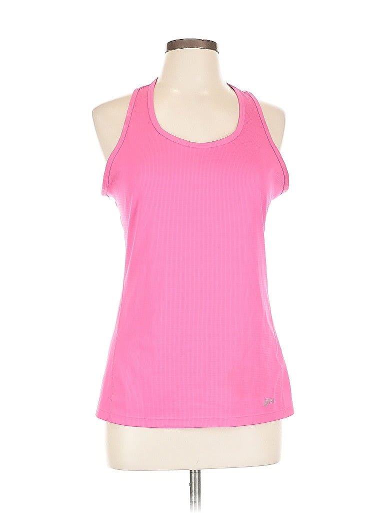 Pre-owned Asics Active Tank Top In Pink