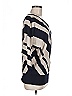 Premise Studio Chevron-herringbone Ivory Blue Pullover Sweater Size M - photo 4