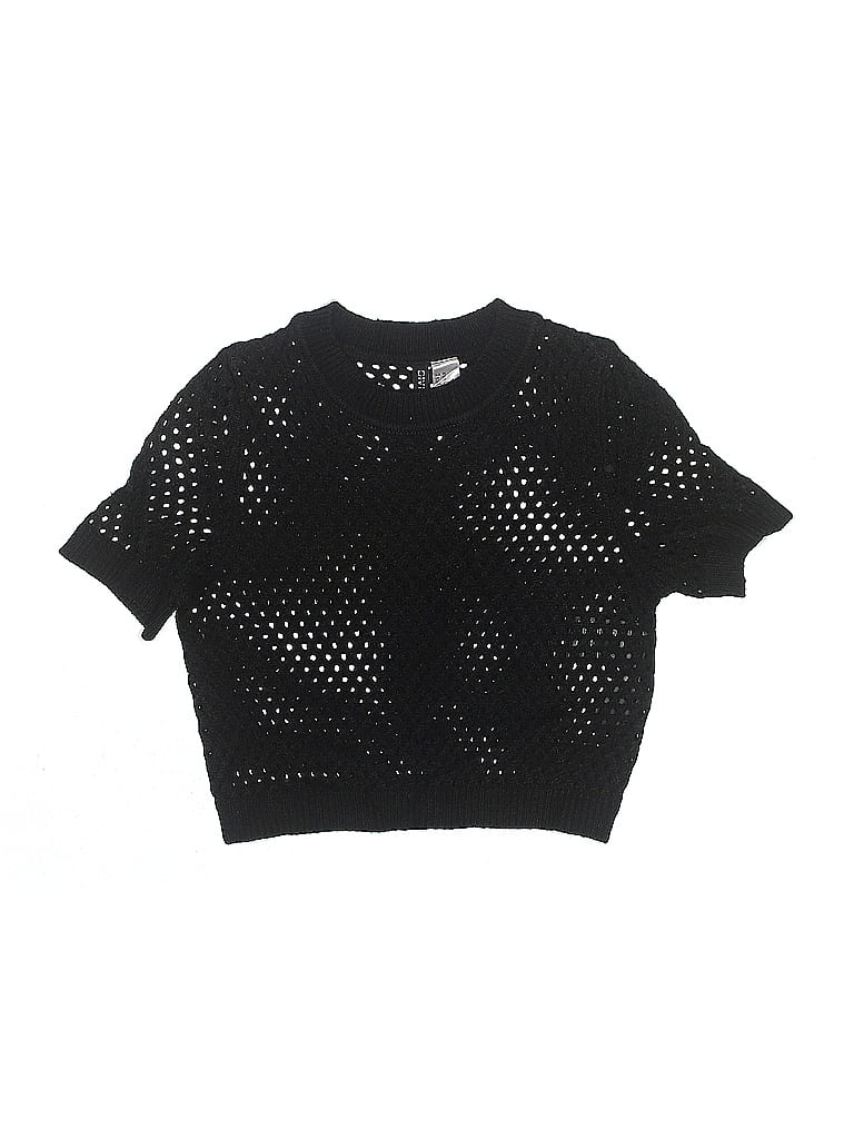 Pre-owned Divided By H&m Kids' Cardigan Sweater In Black