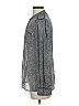 Darjoni 100% Polyester Tweed Gray Long Sleeve Blouse Size S - photo 5