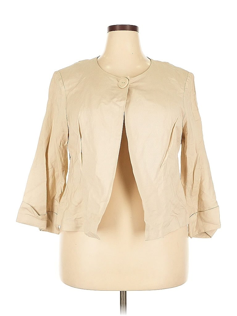 LARRY LEVINE Pre-owned Jacket In Brown