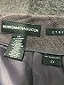 Norton McNaughton 100% Polyester Chevron-herringbone Gray Formal Skirt Size 14 - photo 4