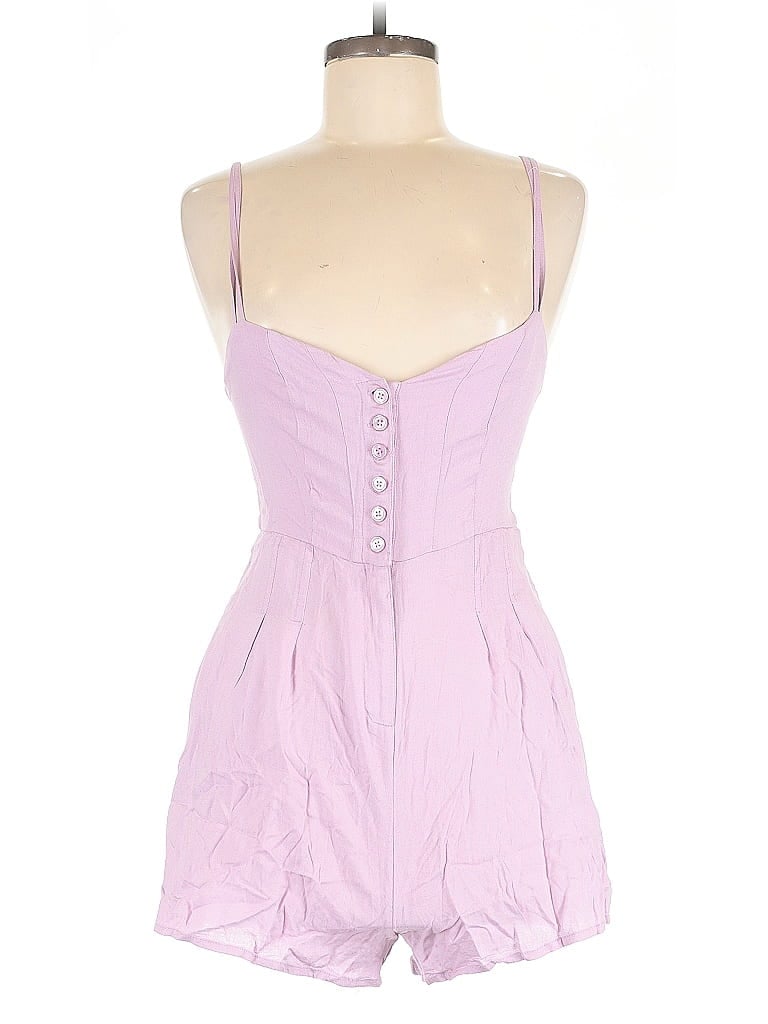 Pre-owned Urban Outfitters Romper In Purple