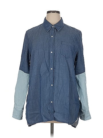 Vince. Long Sleeve Button-Down Shirt (view 1)