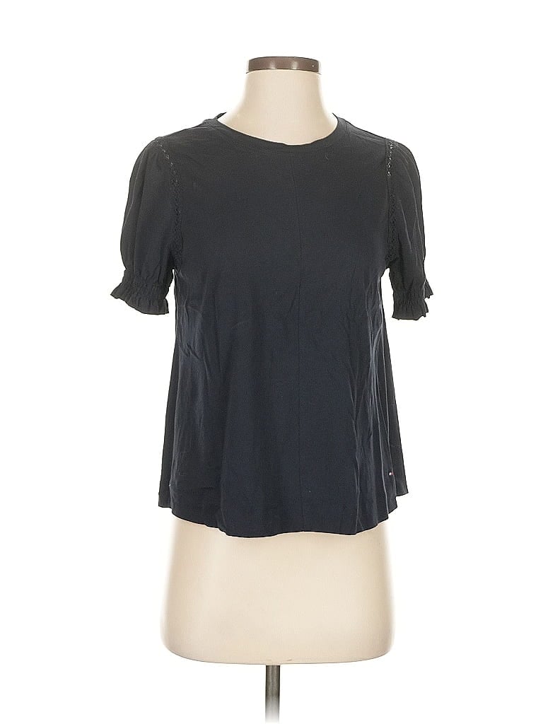 Pre-owned Tommy Hilfiger Short Sleeve T-shirt In Gray