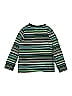Tea 100% Cotton Green Black Long Sleeve Henley Size 7 - photo 2