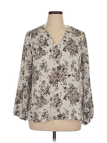 Counterparts 3/4 Sleeve Blouse (view 1)