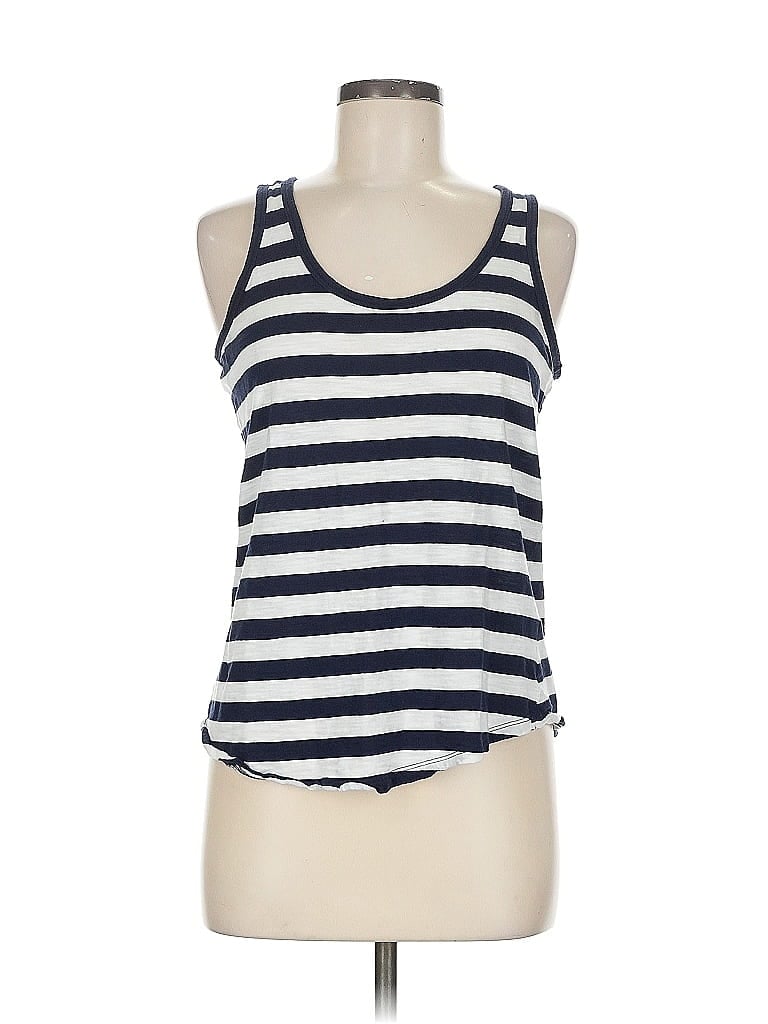 Pre-owned Michael Michael Kors Tank Top Blue Halter Neckline Tops