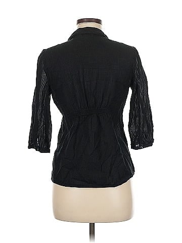 Calvin Klein 3/4 Sleeve Button-Down Shirt (view 2)