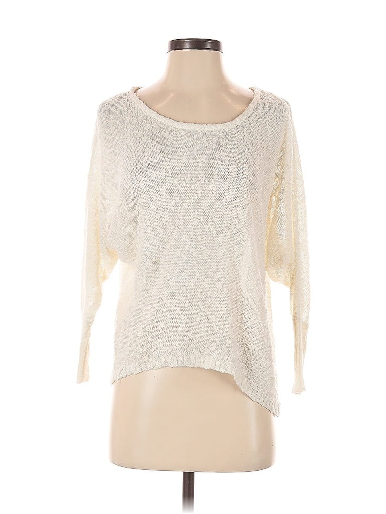 Pre-owned La Hearts Cardigan Sweater In White