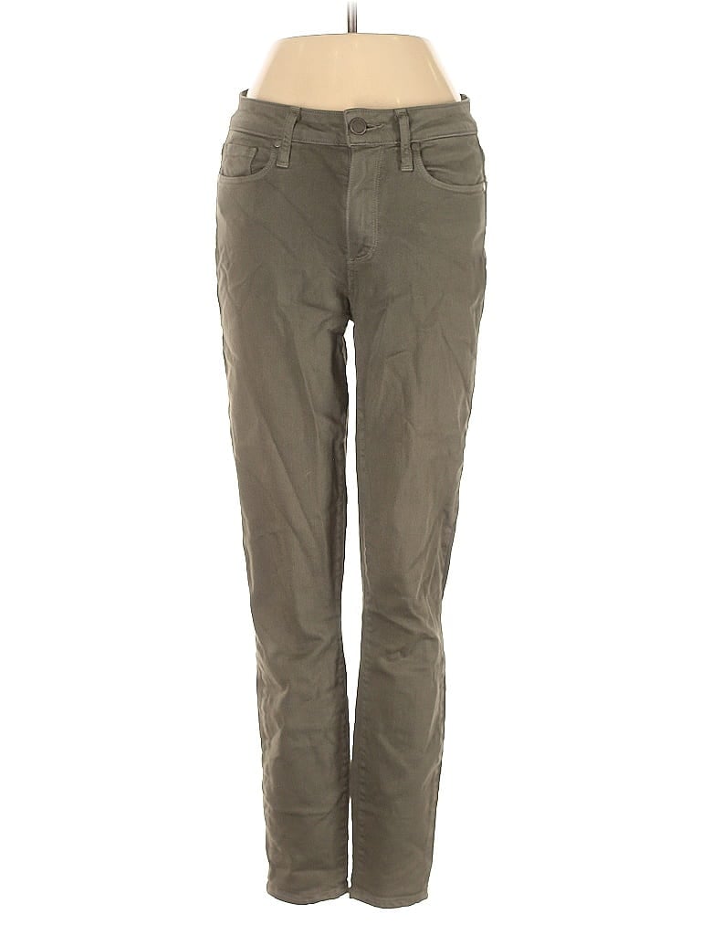 PAIGE Pre-owned Khaki Pant In Green