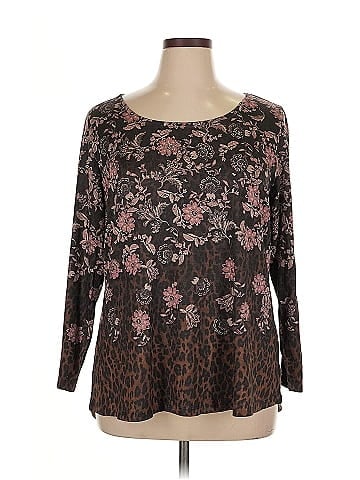 Style&Co Long Sleeve Blouse (view 1)