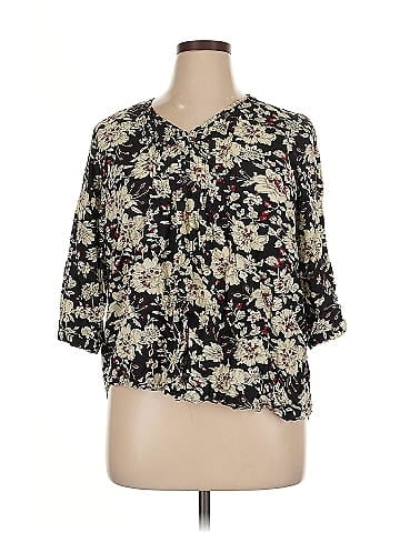 Fun2Fun 3/4 Sleeve Blouse (view 1)