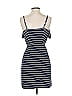Aqua Stripes Blue Casual Dress Size S - photo 2
