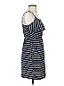 Aqua Stripes Blue Casual Dress Size S - photo 4