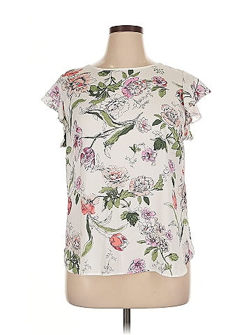 Ann Taylor Short Sleeve Blouse (view 1)