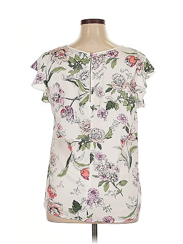 Ann Taylor Short Sleeve Blouse (view 2)