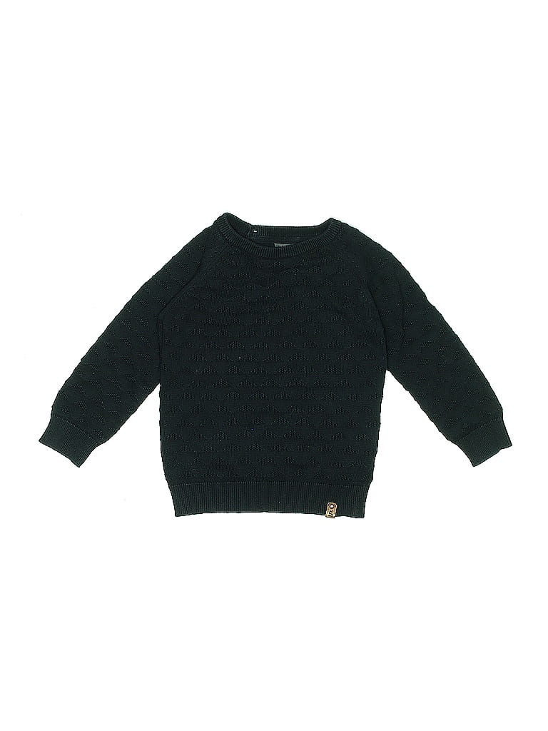 Babyface 100% Cotton Solid Green Pullover Sweater Size 2T - photo 1