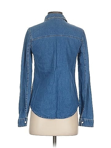 Miss Selfridge Long Sleeve Button-Down Shirt (view 2)