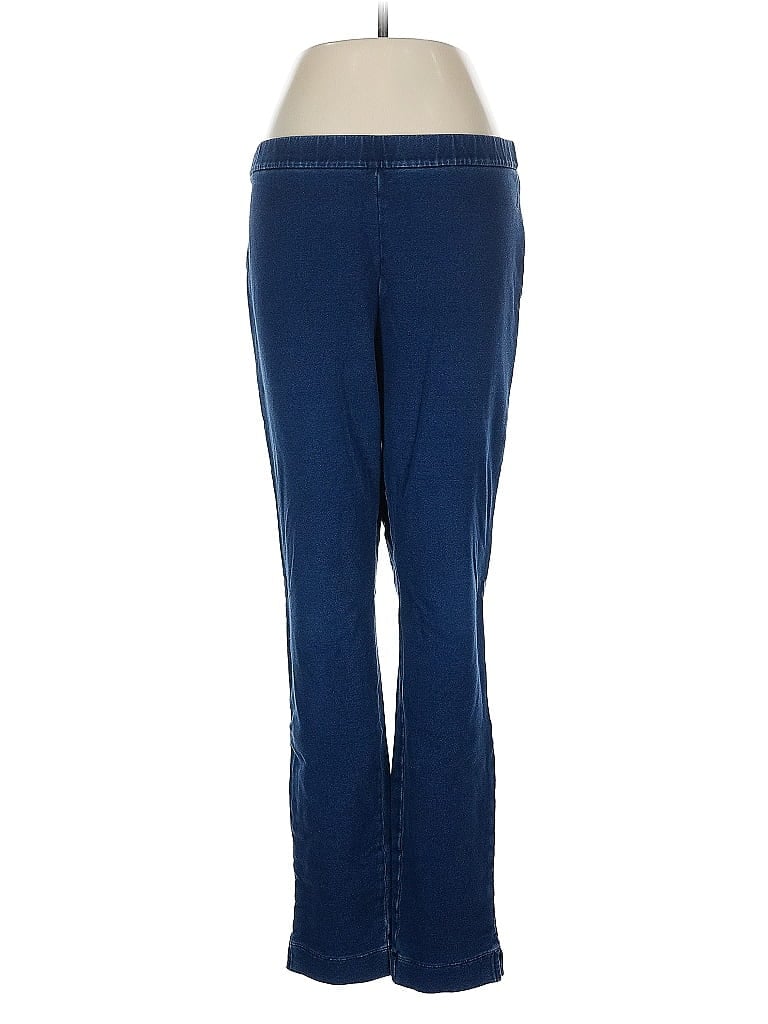 Pre-owned Purejill Casual Pants In Blue
