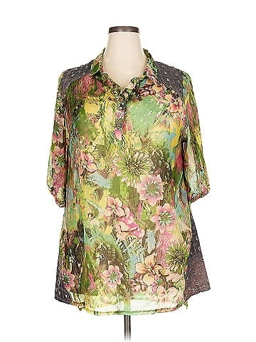 Yi Ren Li Ying Short Sleeve Blouse (view 1)