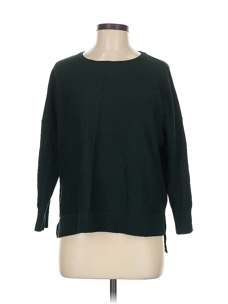 Pre-owned Adrianna Papell Pullover Sweater In Green