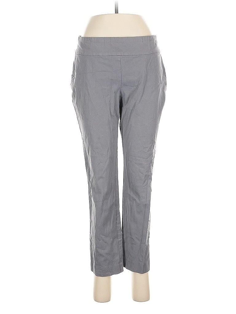 Pre-owned Crown & Ivy Active Pants In Gray