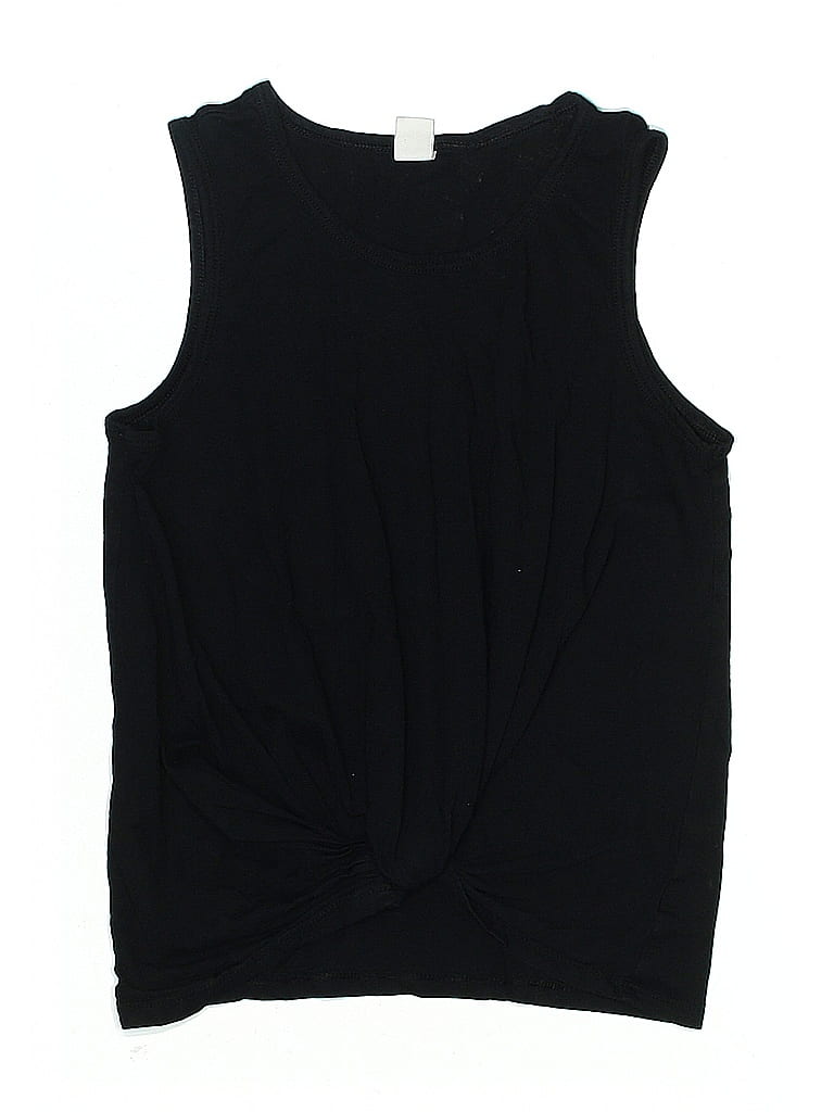 Pre-owned Harper Canyon Kids' Sleeveless T-shirt In Black