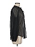 Zapa 100% Polyester Black Long Sleeve Blouse Size EU 38 / US 8 - photo 4