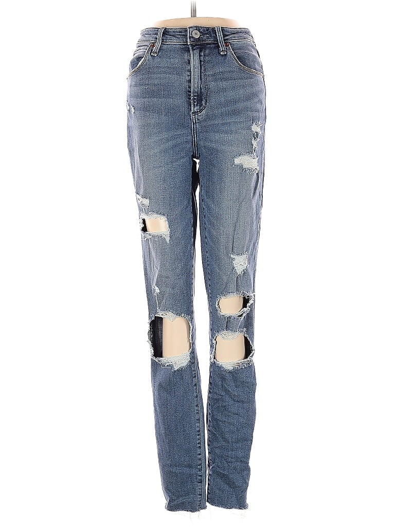 Pre-owned Abercrombie & Fitch Jeans In Blue