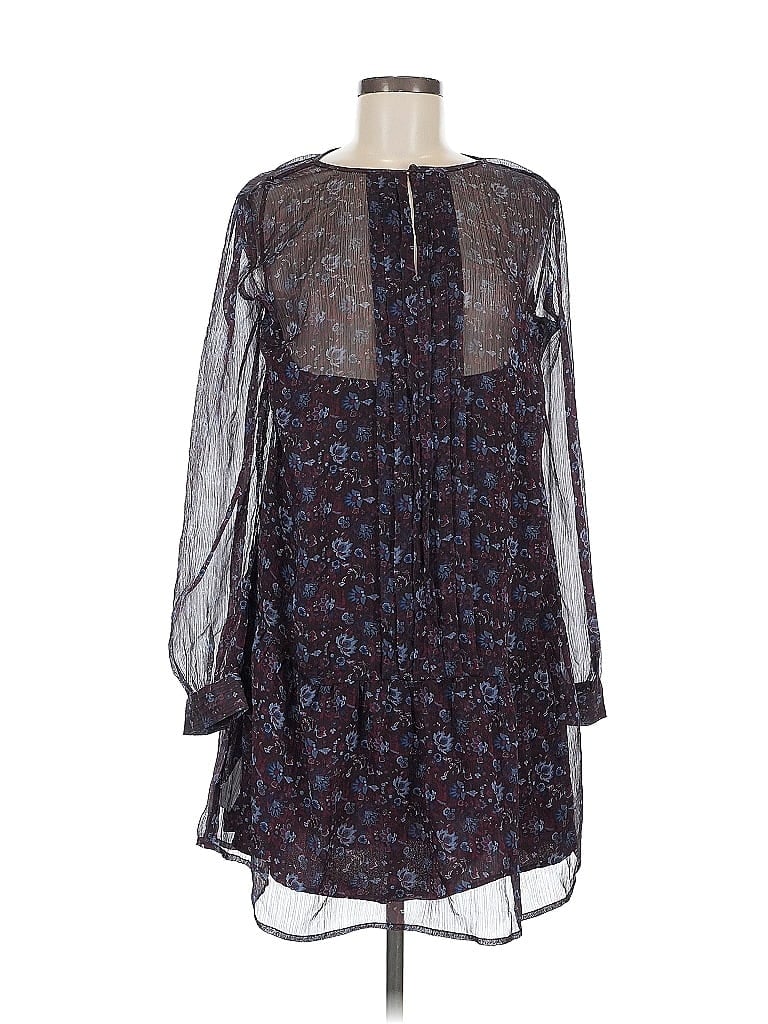 Pre-owned Ann Taylor Loft Casual Dress In Purple