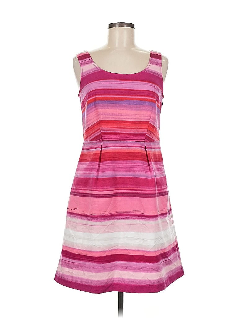Pre-owned Ann Taylor Loft Outlet Casual Dress In Pink