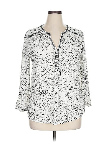 Lucky Brand 3/4 Sleeve Blouse (view 1)