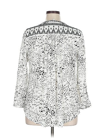 Lucky Brand 3/4 Sleeve Blouse (view 2)