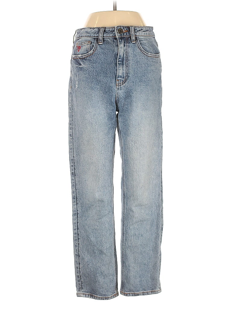 Desigual Hearts Blue Jeans Size XS - photo 1