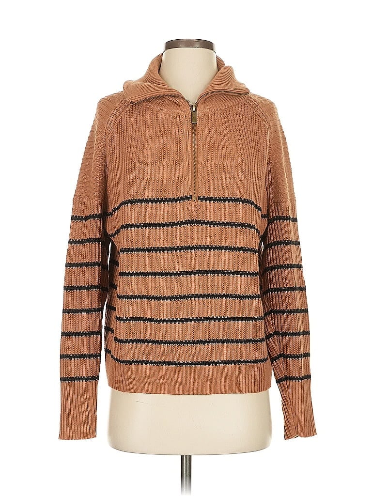 Pre-owned Rachel Zoe Tjx Pullover Sweater In Brown