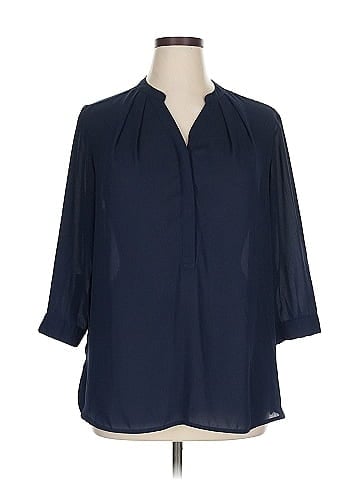Violet & Claire 3/4 Sleeve Blouse (view 1)