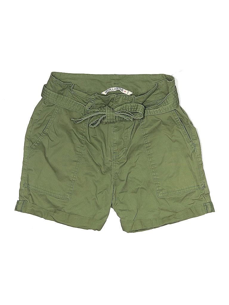 VANILLA STAR Pre-owned Khaki Shorts In Green