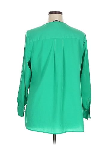 Lane Bryant Outlet 3/4 Sleeve Blouse (view 2)