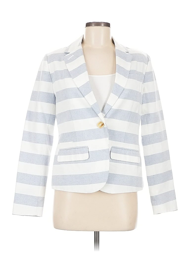 Pre-owned Merona Blazer Jacket In White
